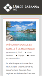 Mobile Screenshot of dolcegabbanainc.org