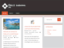 Tablet Screenshot of dolcegabbanainc.org